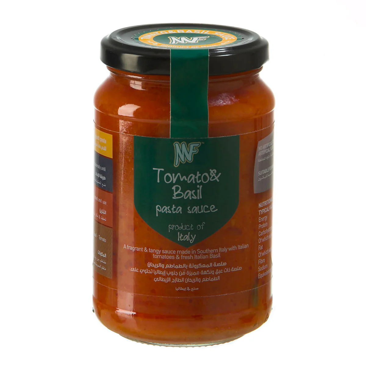 MF TOMATO & BASIL PASTA SAUCE 350G