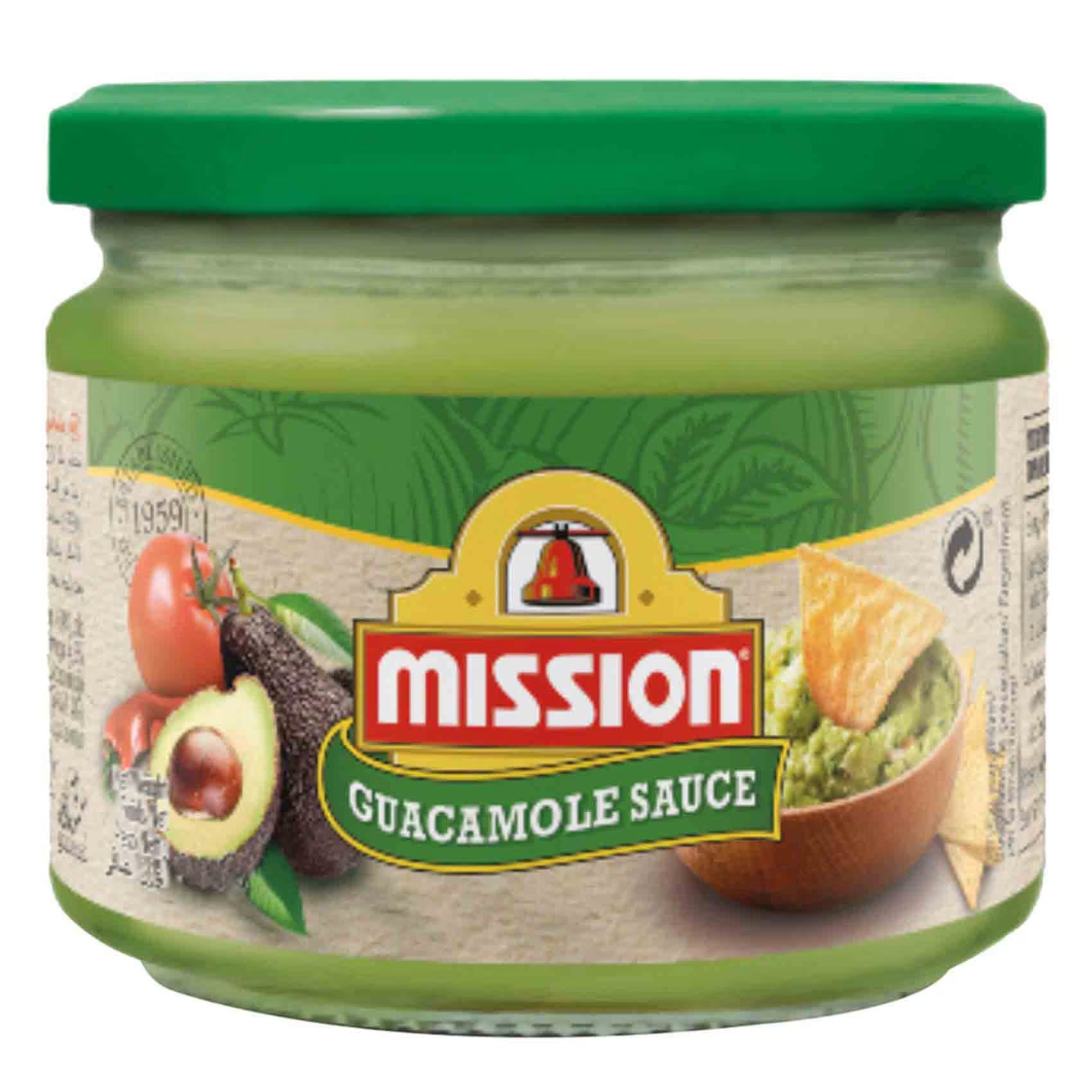 MISSION SAUCE GUACAMOLE 300G