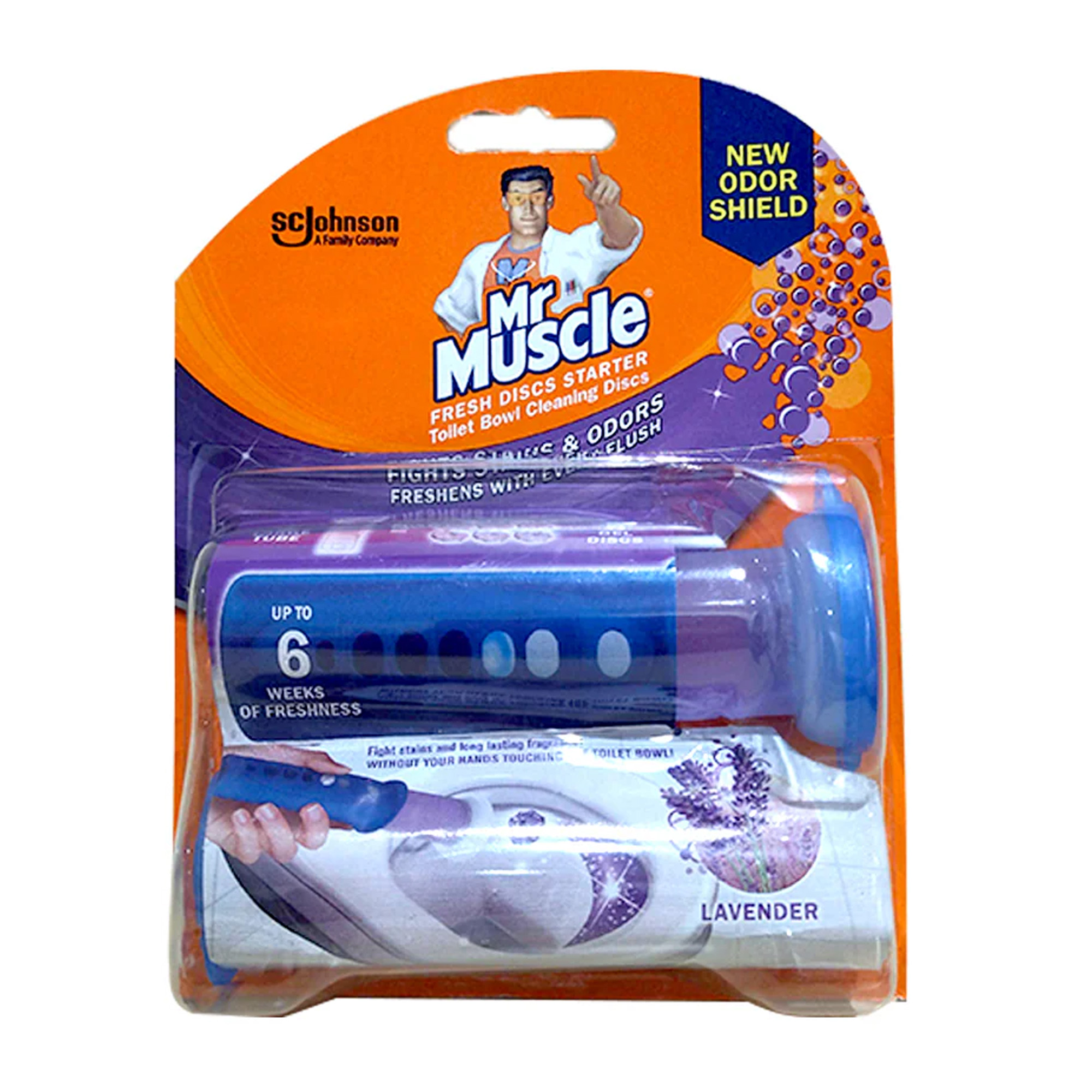 MR MUSCLE GEL DISCS LAVENDER 36ML