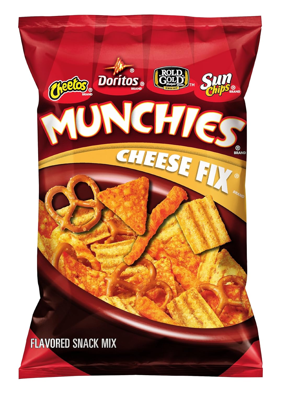 MUNCHIES CHIPS SNACK MIX CHEESE 262G