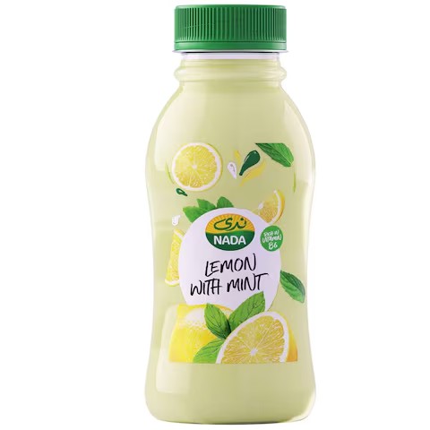 NADA FRESH LEMON WITH MINT JUICE 300ML 1 NADA FRESH LEMON WITH MINT JUICE 300ML
