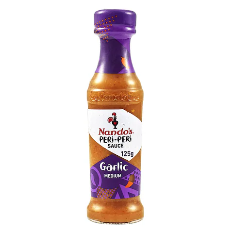 NANDOS PERI PERI SAUCE GARLIC 125ML