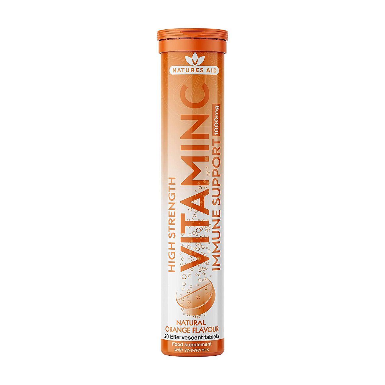 NATURES AID VIT C 1000MG EFFERVESCENT TAB 20S