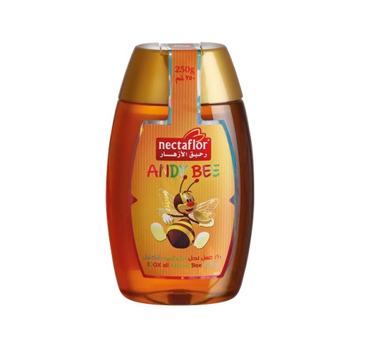 NECTAFLOR ANDY BEE NATURAL HONEY 250G
