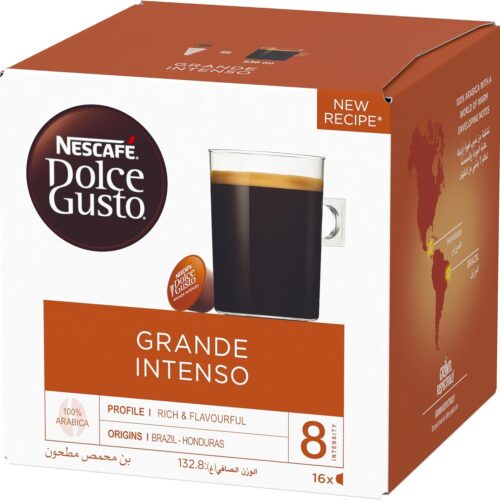 NESCAFE DOLCE GUSTO CAPSULES GRANDE INTENSO 132.8G