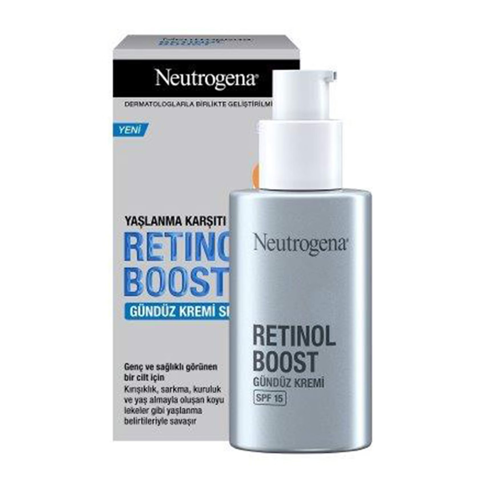 NEUTROGENA RETINOL BOOST DAY CREAM SPF15 50ML