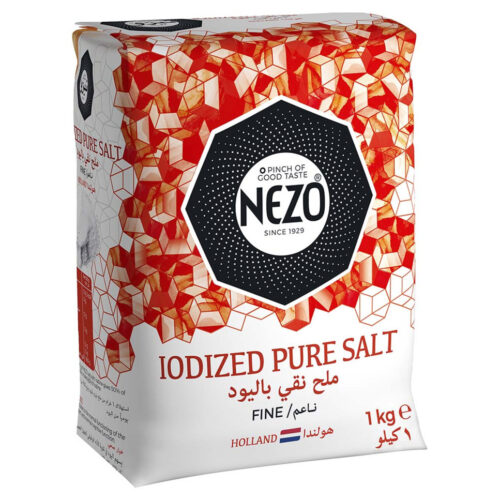 NEZO IODIZED PURE SALT 1KG