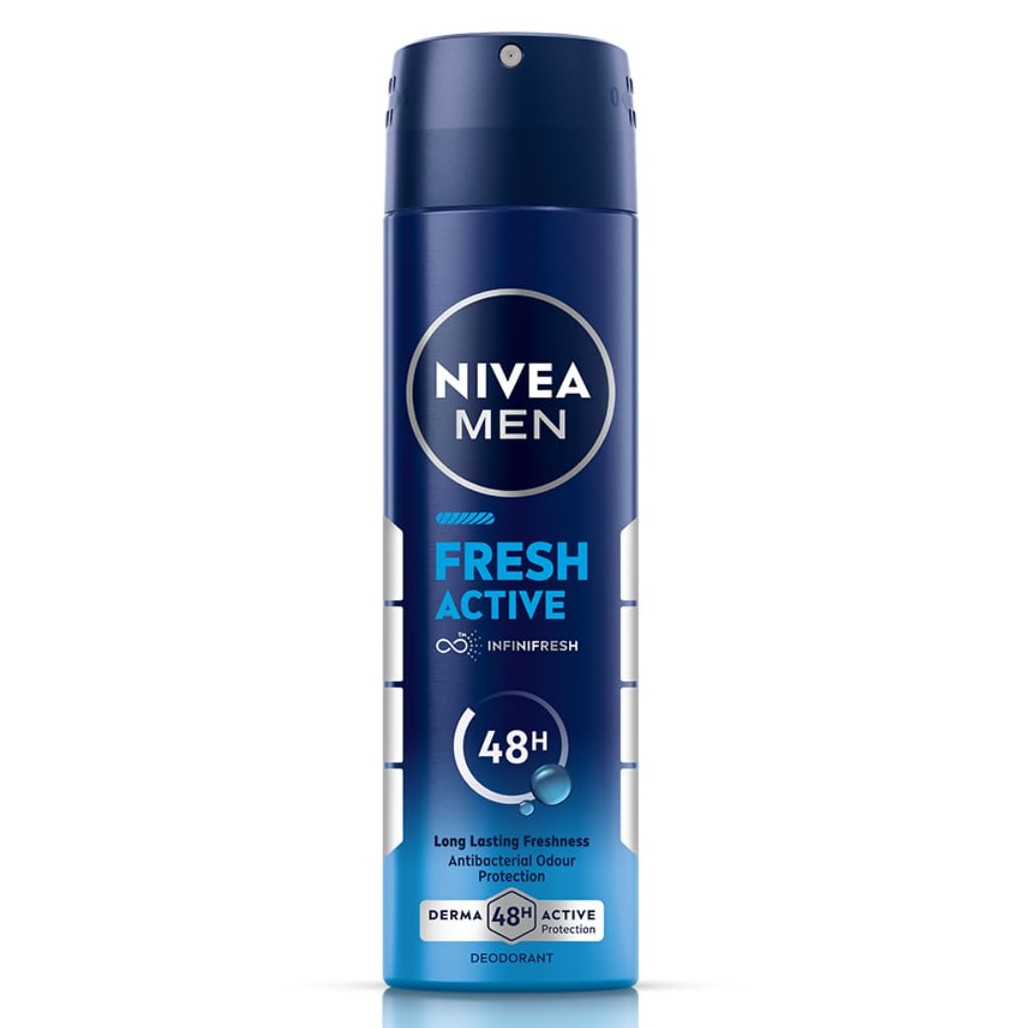 NIVEA MEN BODYSPRAY FRESH ACTIVE 150ML