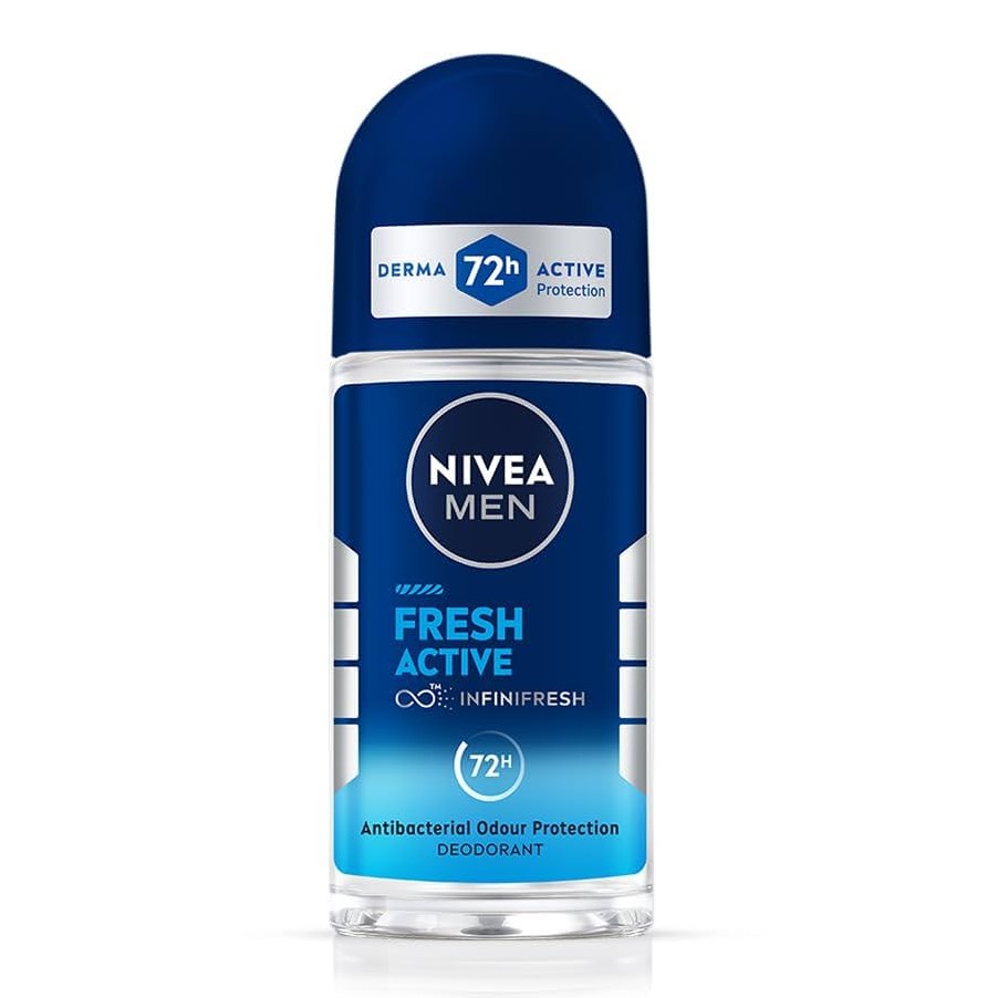 NIVEA MEN DEO ROLLON FRESH ACTIVE 50ML