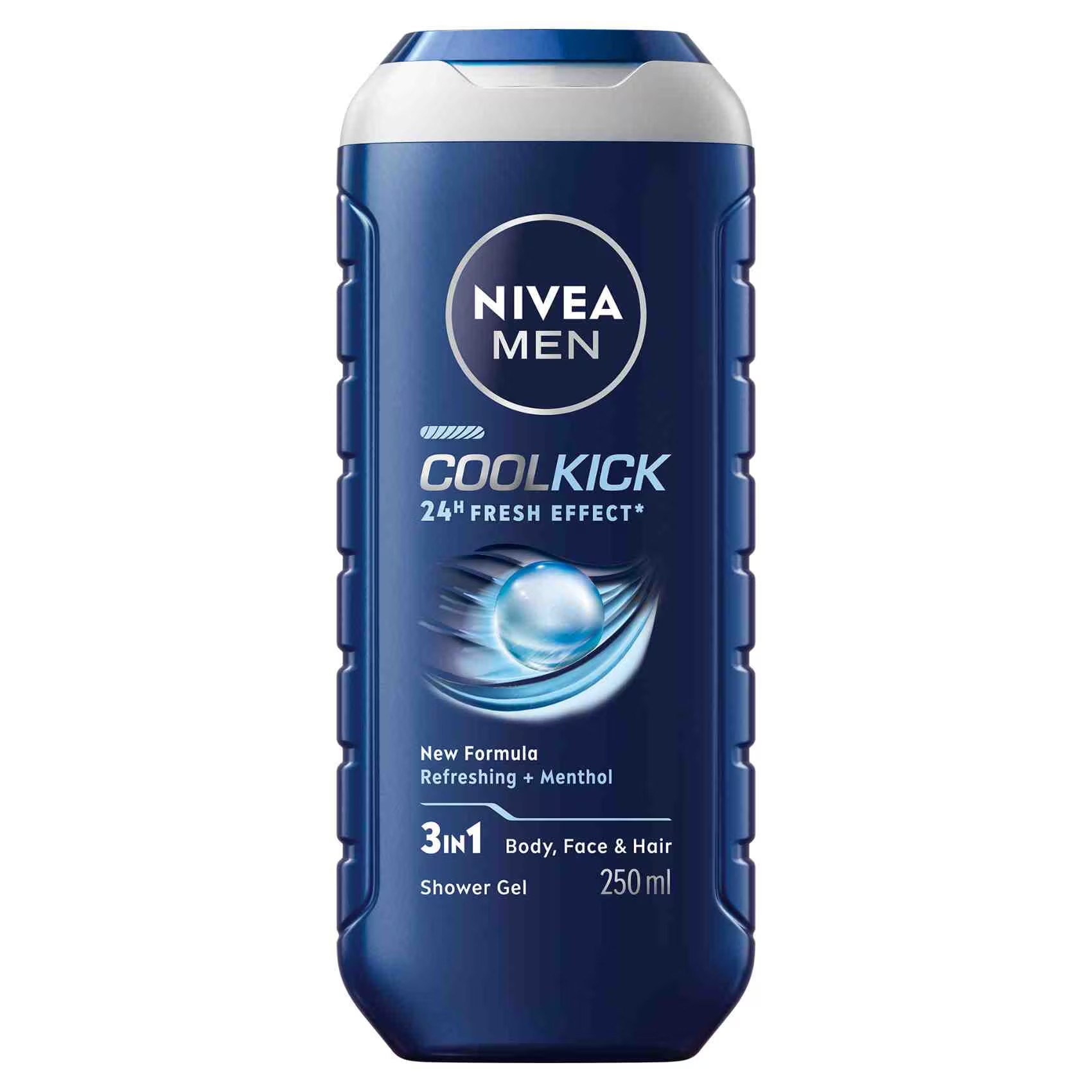 NIVEA MEN SHOWER GEL COOL KICK 250ML 1 NIVEA MEN SHOWER GEL COOL KICK 250ML