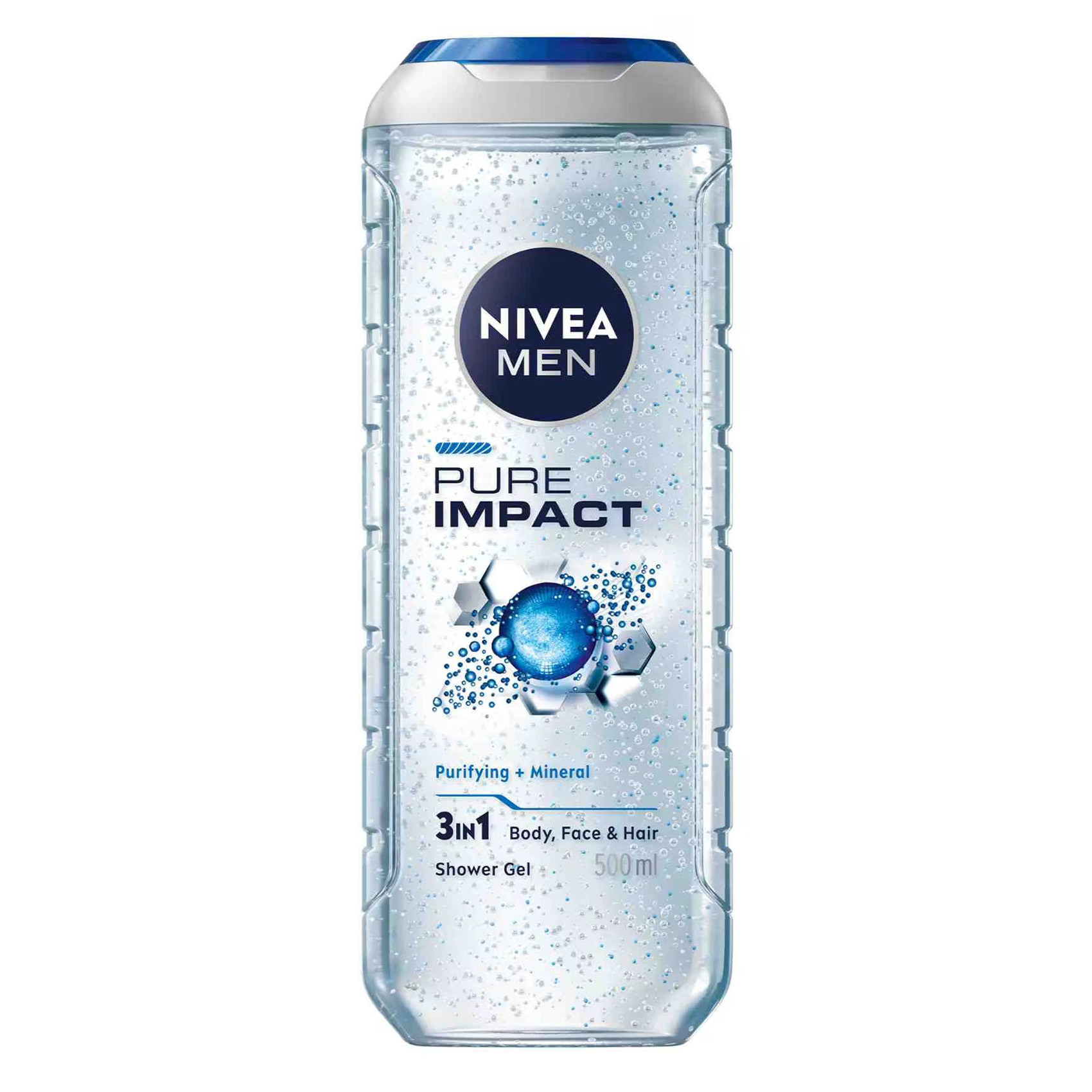 NIVEA MEN SHOWER GEL PUR IMPACT 500ML