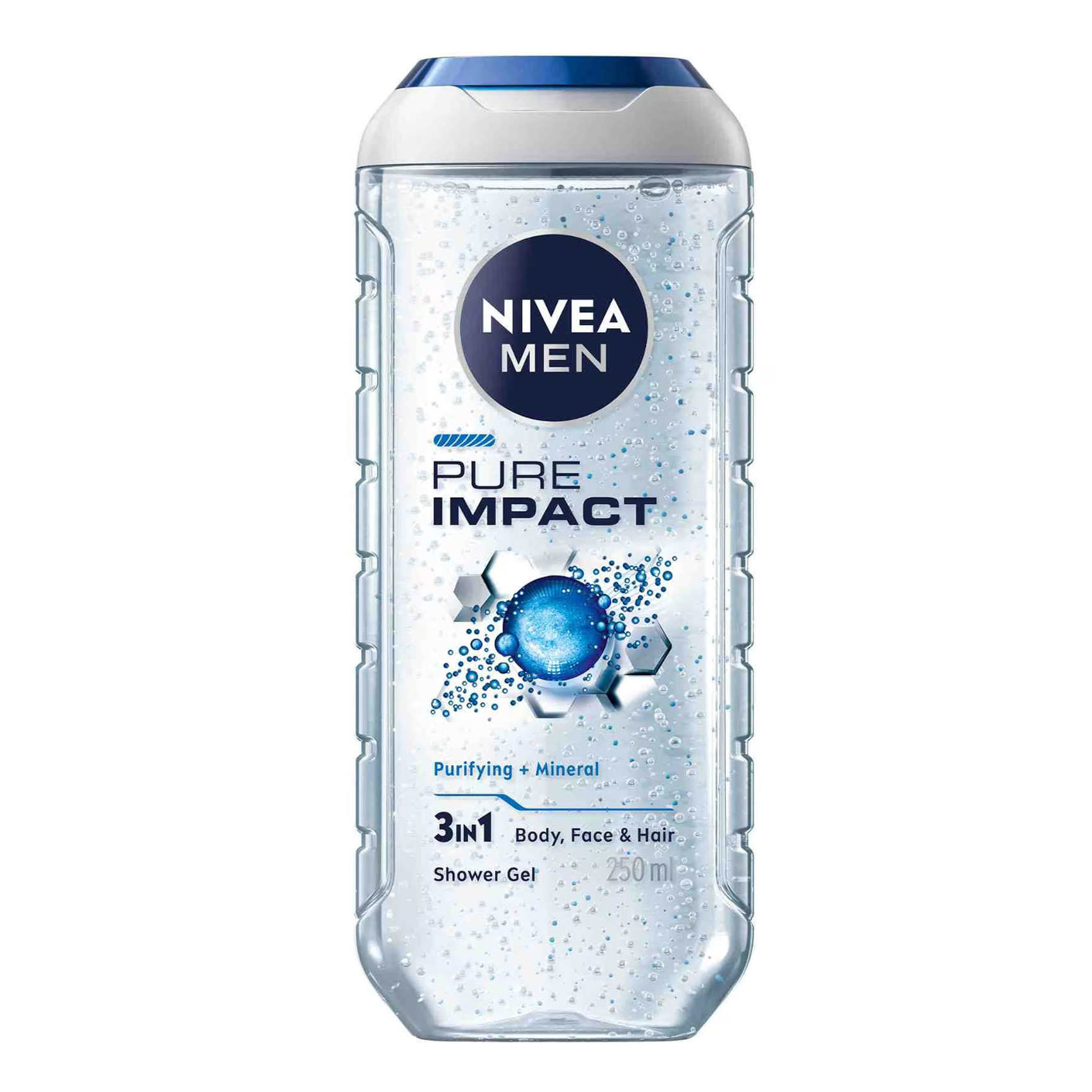 NIVEA MEN SHOWER GEL PURE IMPACT 250ML