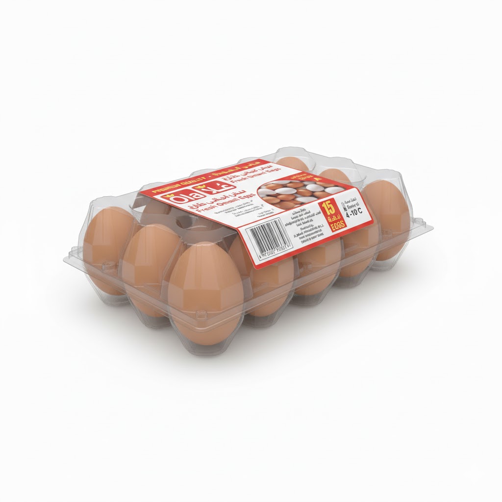 OLA FRESH BROWN EGGS 15S