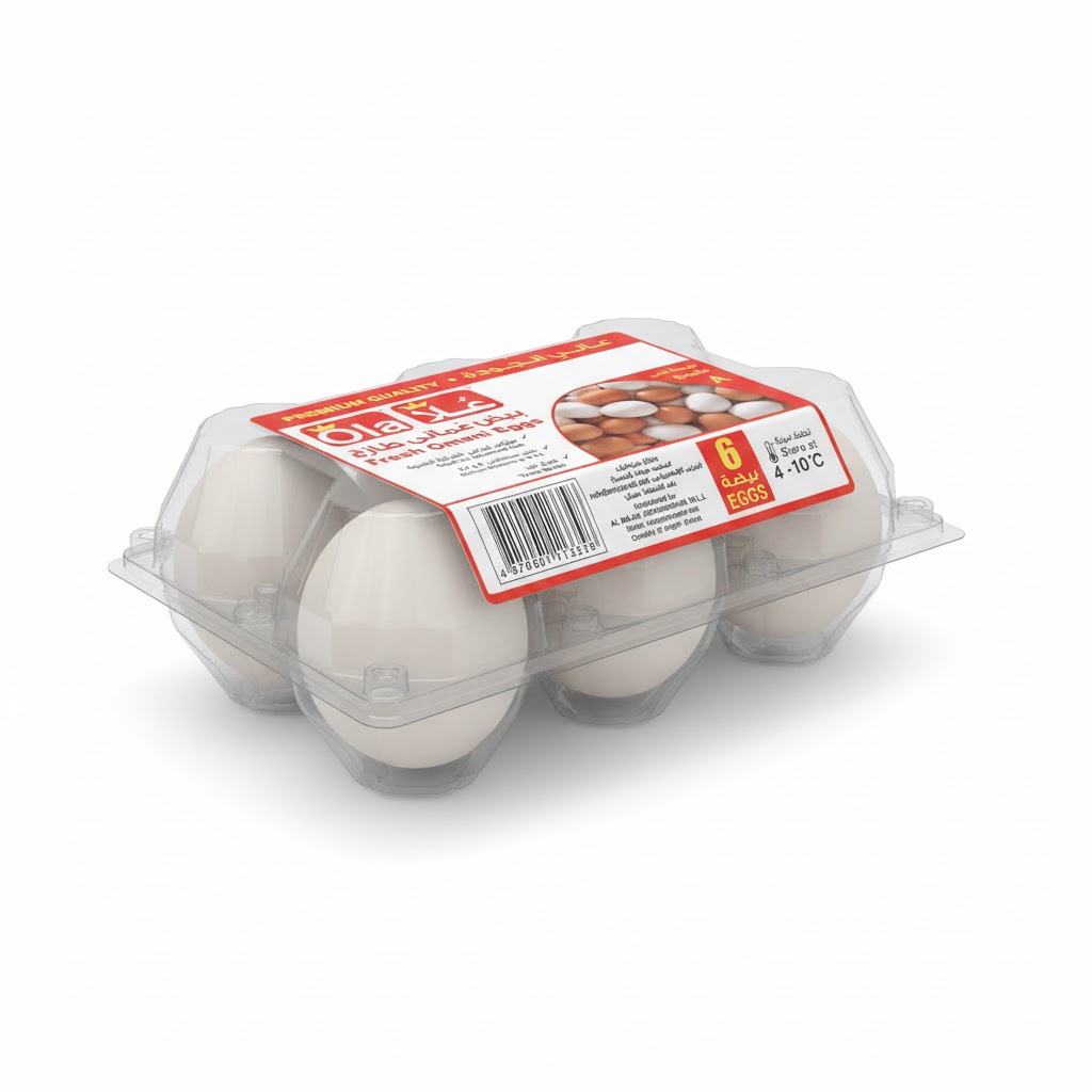 OLA FRESH WHITE EGGS 6S