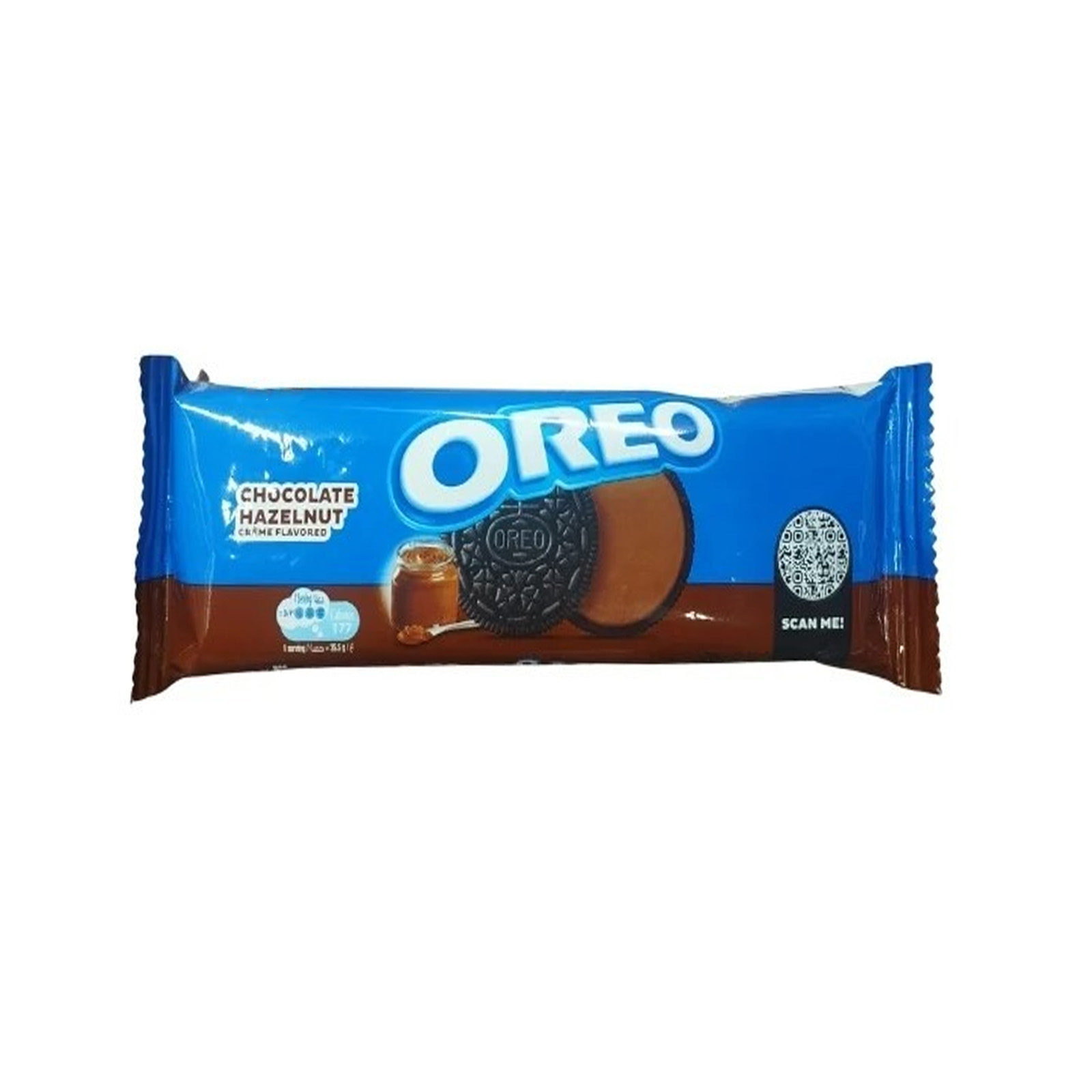 OREO CHOCOLATE&HAZLENUT BISCUITS 35.5G