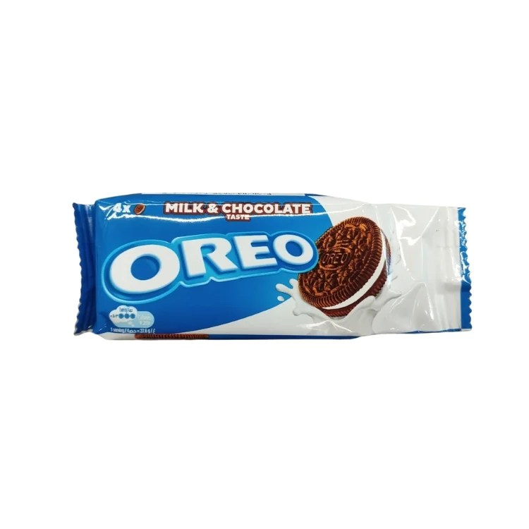 OREO MILK & CHOCOLATE BISCUITS 36.8G