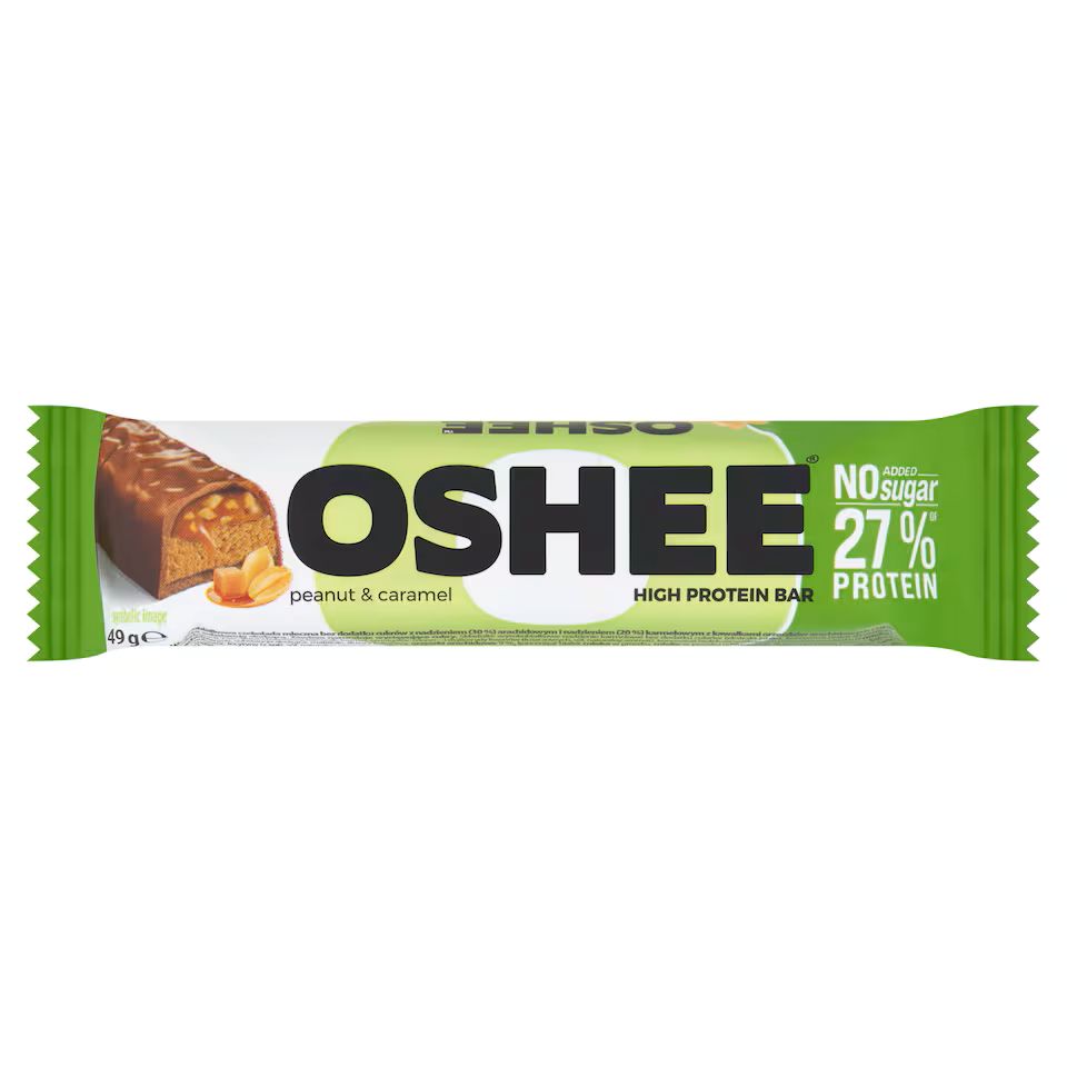 OSHEE PROTEIN BAR PEANUT & CARAMEL 49G