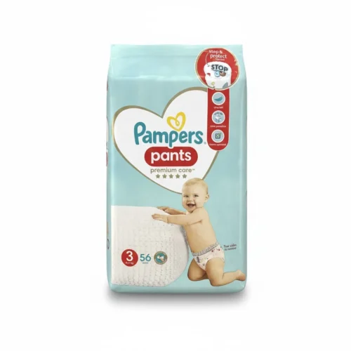 PAMPERS DIAPERS PREMIUM PANTS 56s