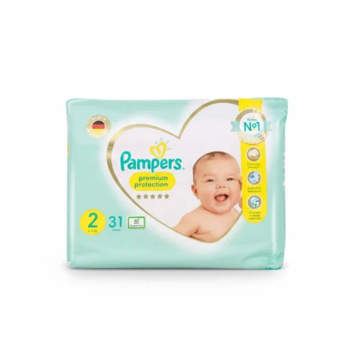 PAMPERS DIAPERS PREMIUM TAPED 2X31S