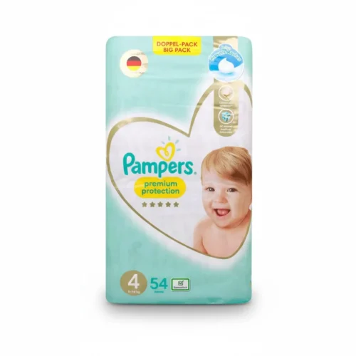 PAMPERS DIAPERS PREMIUM TAPED 4X54S