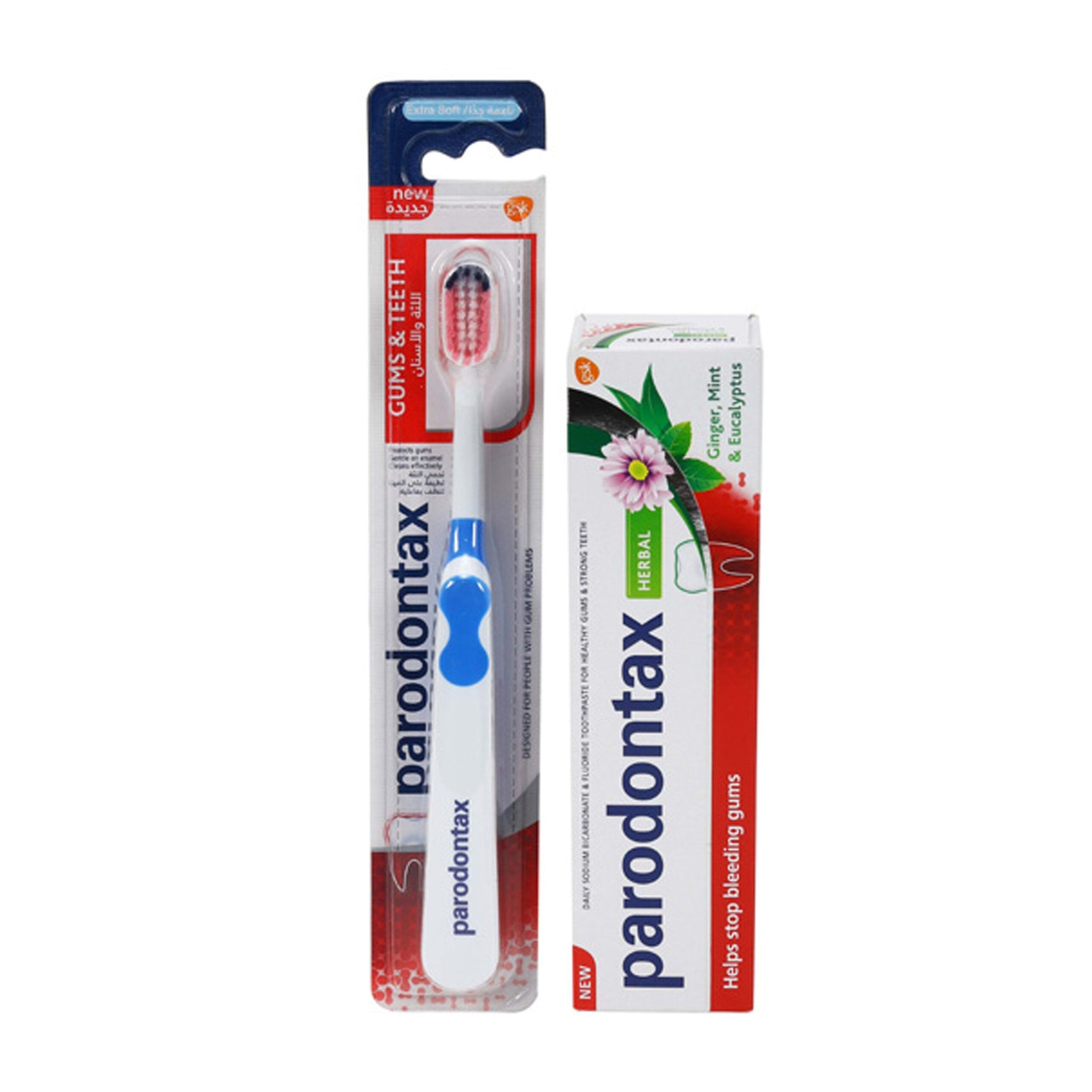 PARODONTAX TOOTH PASTE 75ML + BRUSH SPECIAL OFFER
