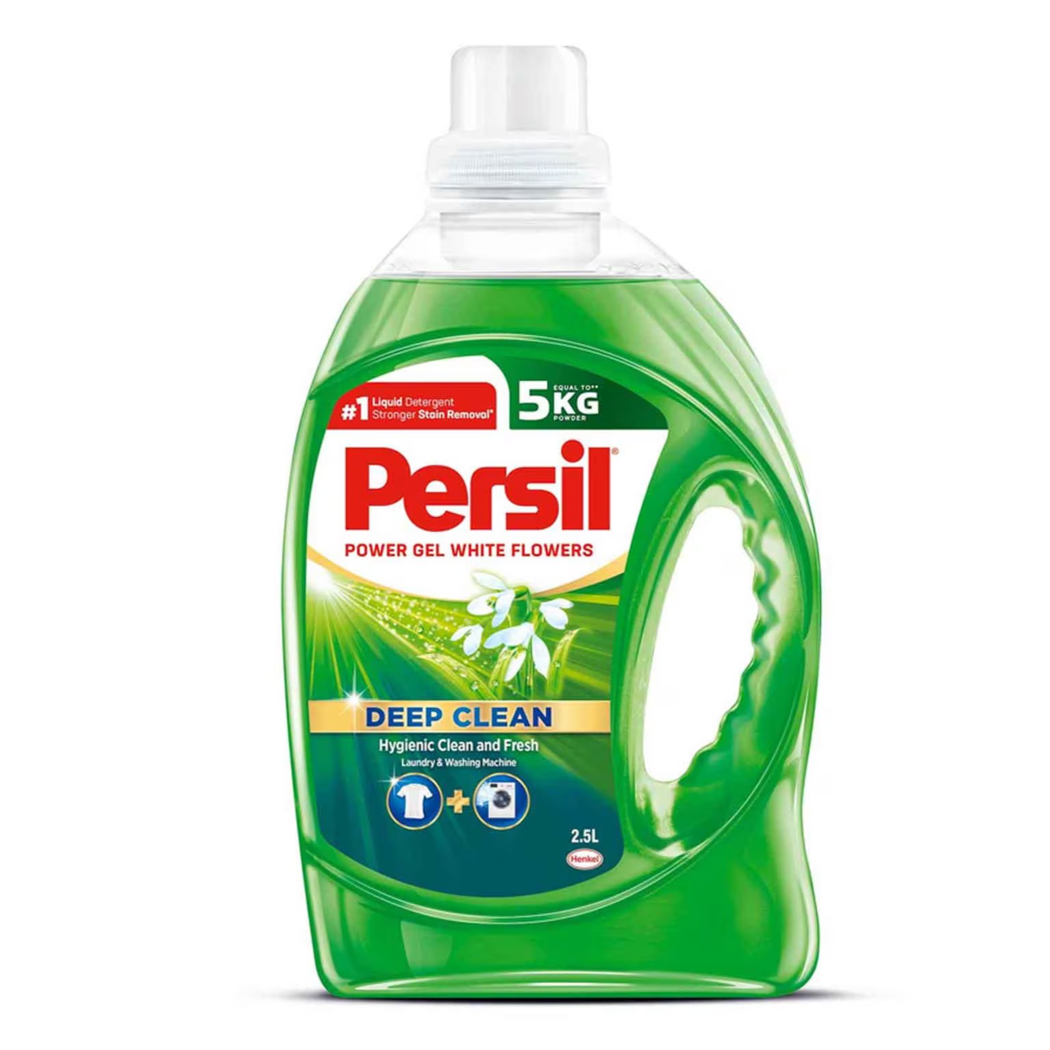 PERSIL DEEP CLEAN POWER GEL WHITE FLOWERS 2.5L PERSIL DEEP CLEAN POWER GEL WHITE FLOWERS 2.5L