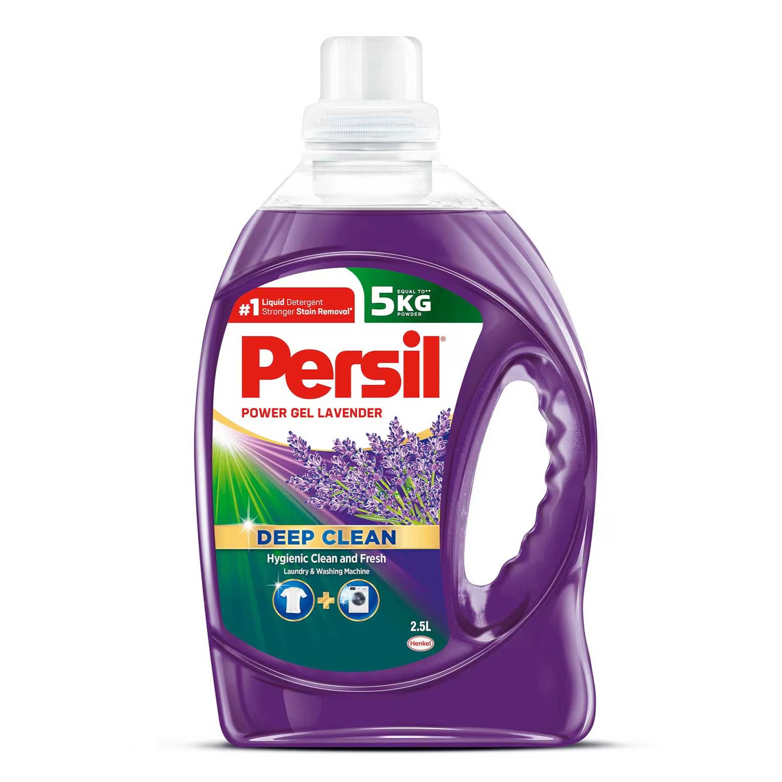 PERSIL POWER GEL DEEP CLEAN LAVENDER 2.5L 1 PERSIL POWER GEL DEEP CLEAN LAVENDER 2.5L