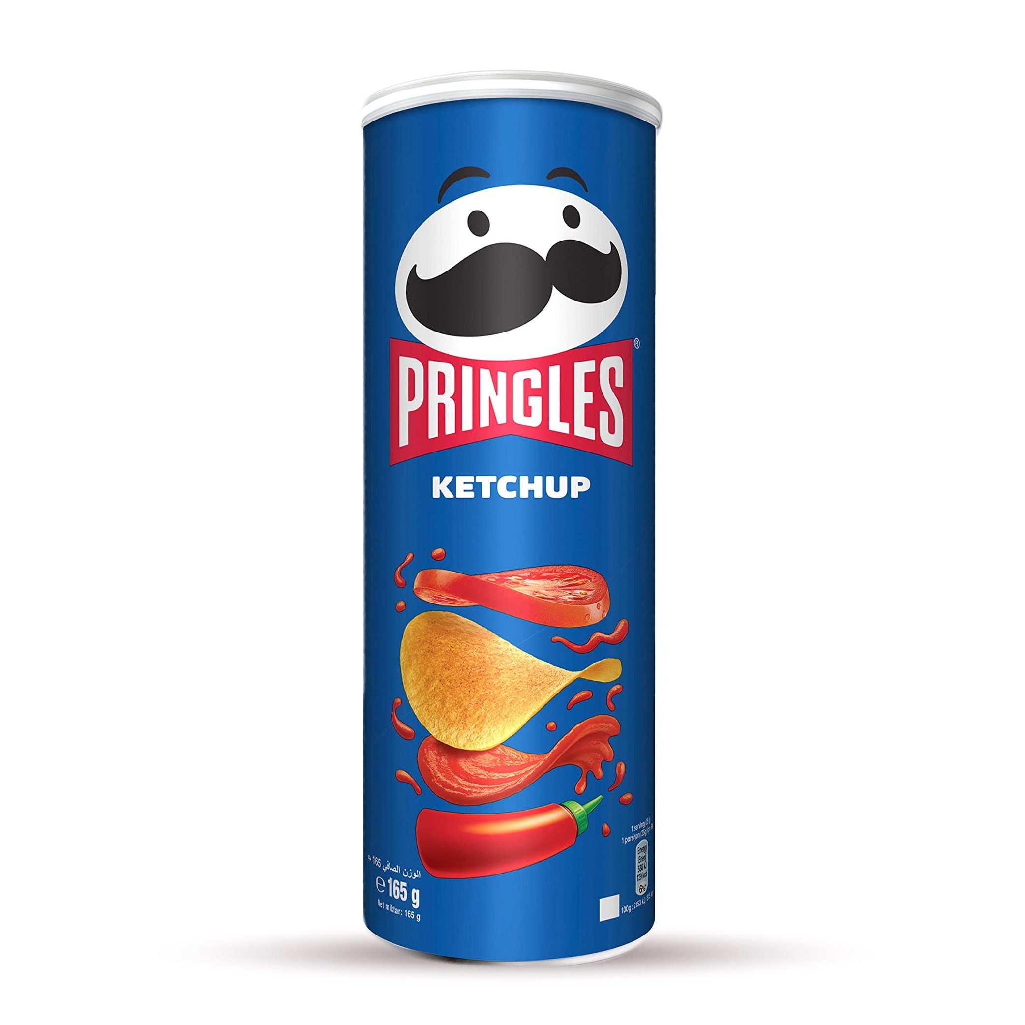 PRINGLES CHIPS KETCHUP 165G