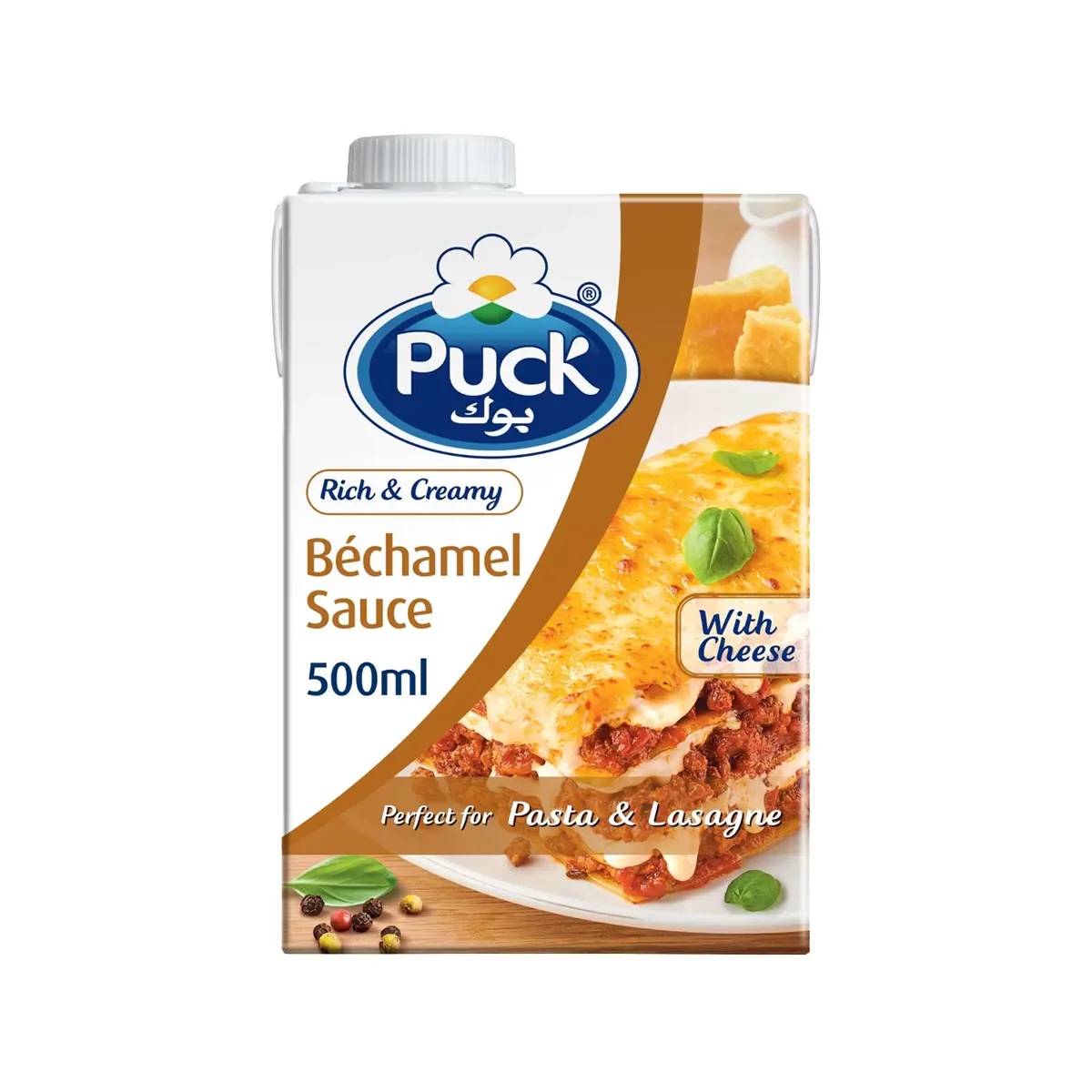 PUCK BECHAMEL SAUCE 500ML 1 PUCK BECHAMEL SAUCE 500ML