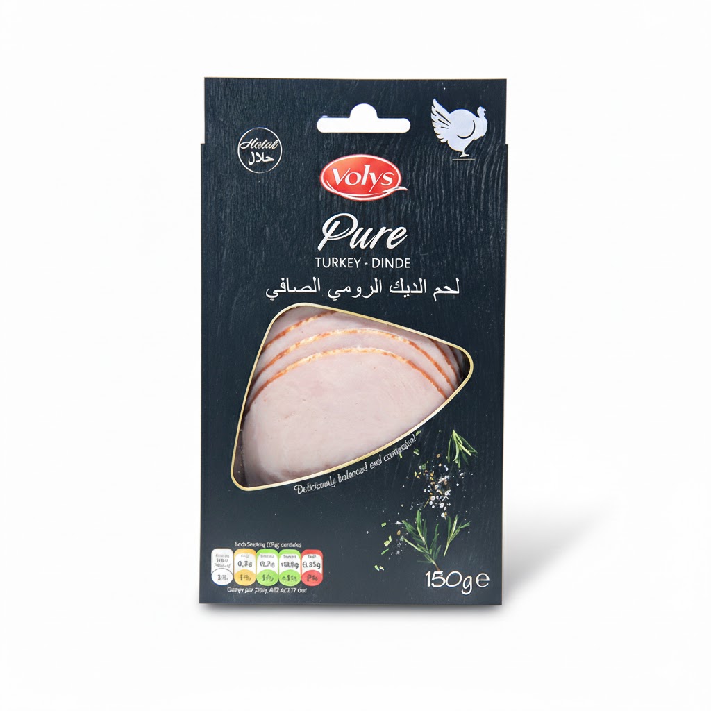 VOLYS PURE TURKEY BREAST 150G