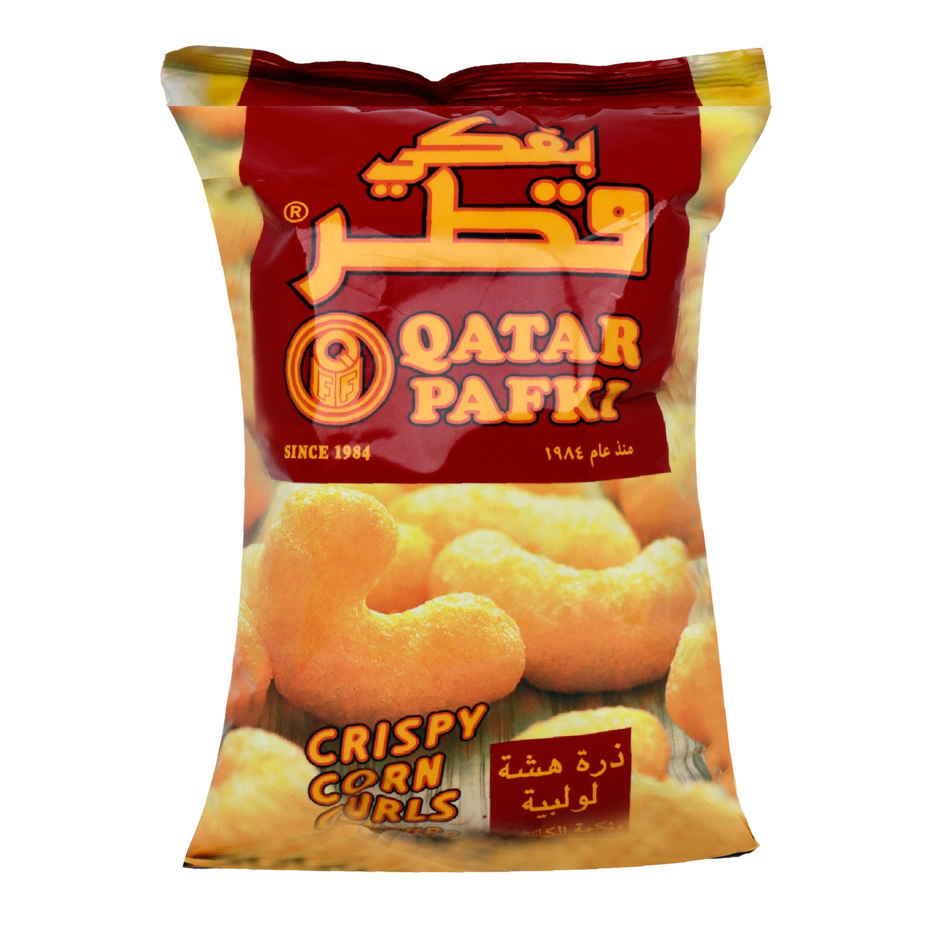 QATAR PAFKI CORN CURLS KETCHUP FLVR 80G
