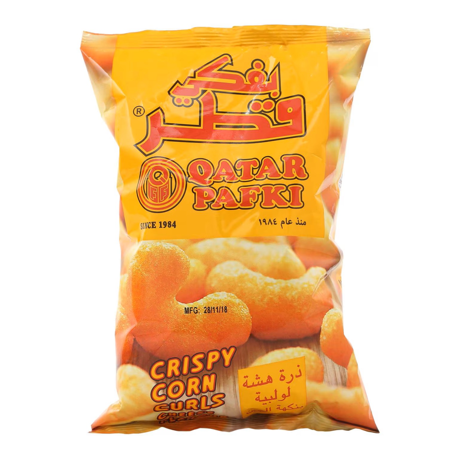 QATAR PAFKI CRISPY CORN BALLS CHEESE FLVR 80G