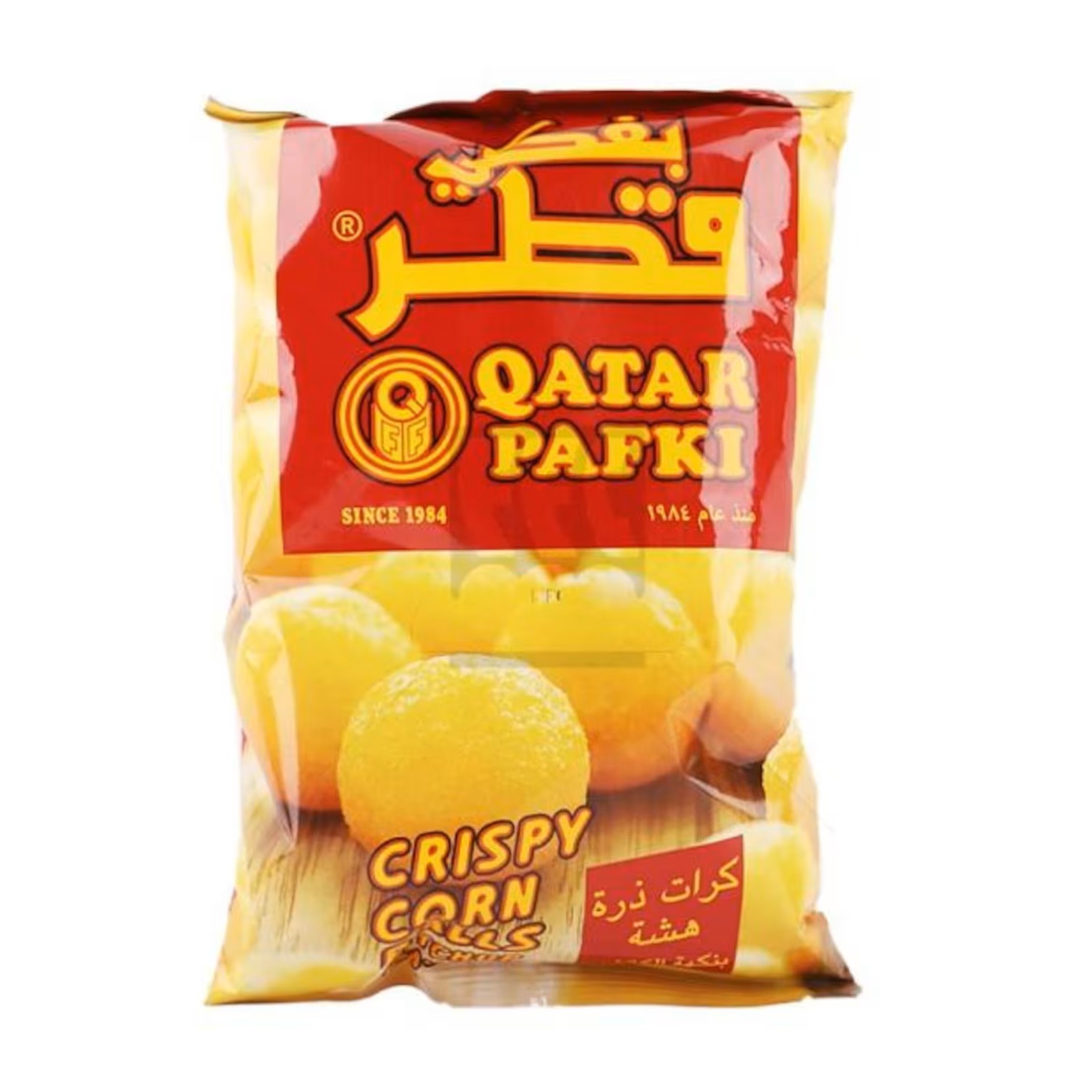 QATAR PAFKI CRISPY CORN BALLS KETCHUP FLVR 80G