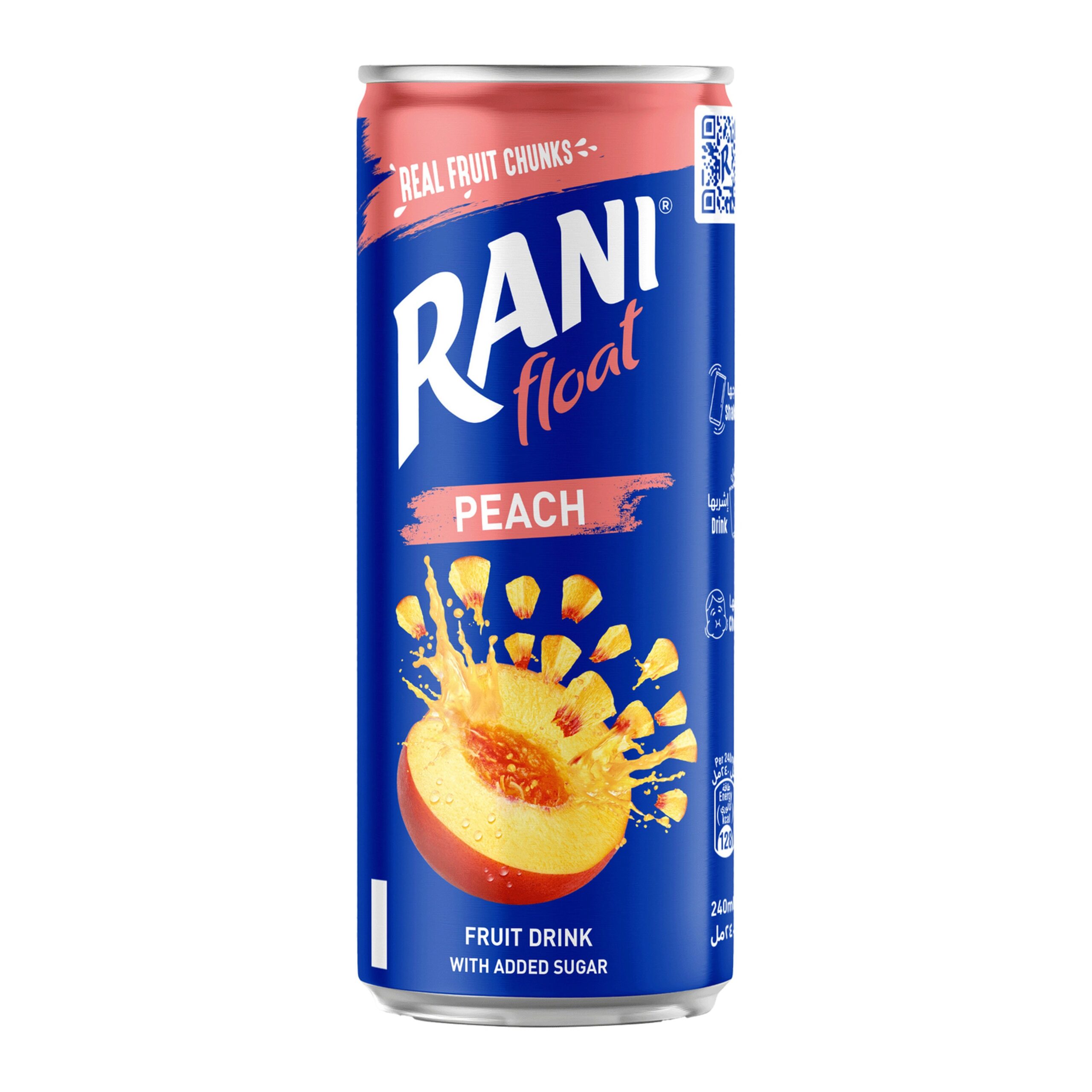 RANI FRUIT DRINK FLOAT PEACH 240ML