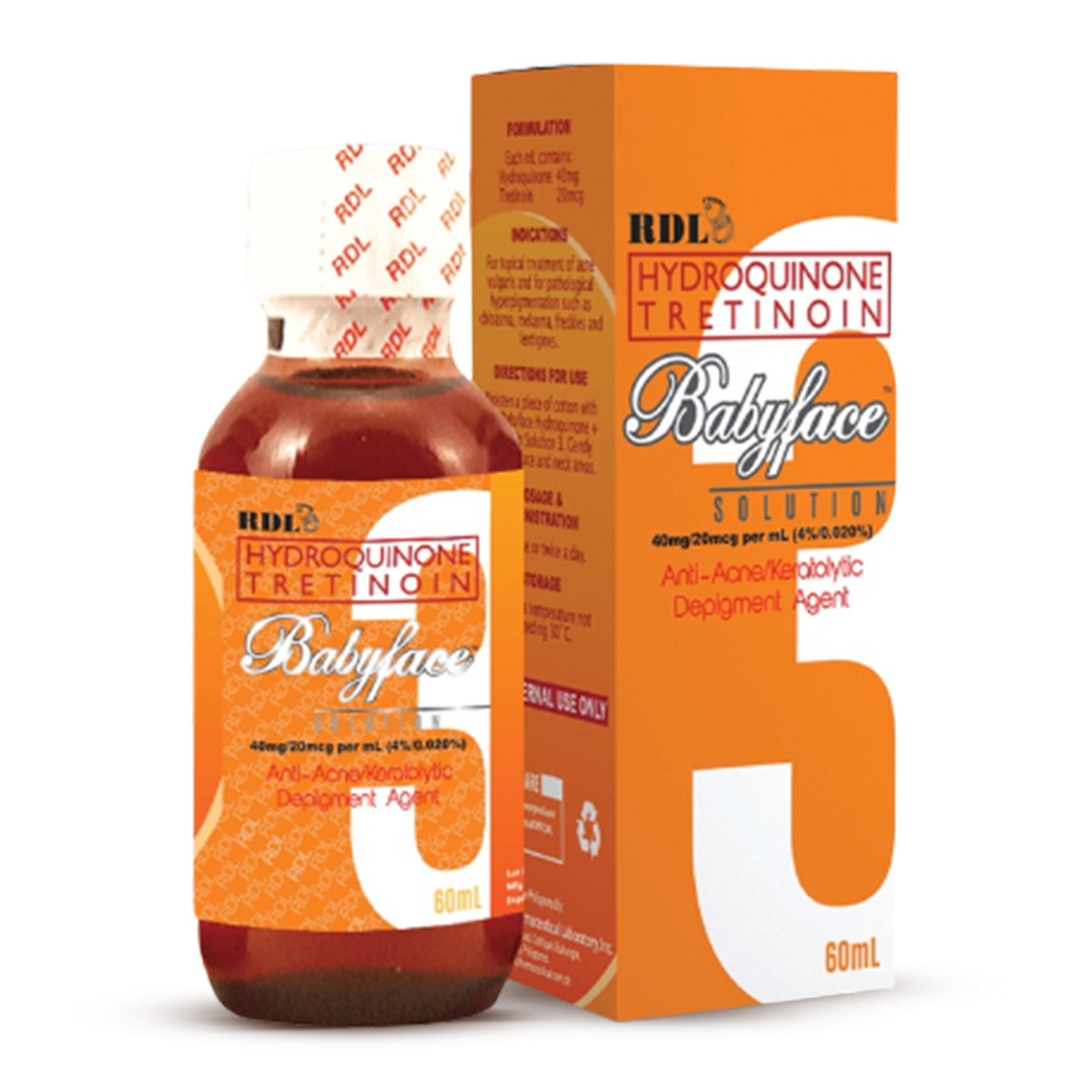 RDL BABYFACE SOLUTION NO.3 60ML