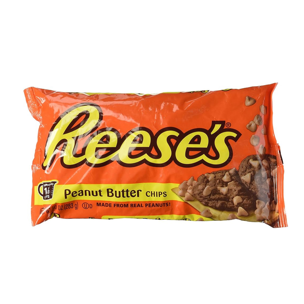 REESE'S PEANUTBUTTER FLAVOURED CHIP 283G