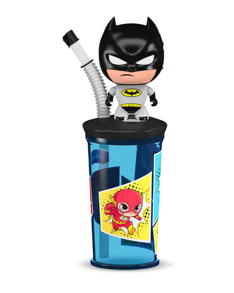 RELKON DC SUPER FRIENDS STRAW CUP CANDY #45201 10G