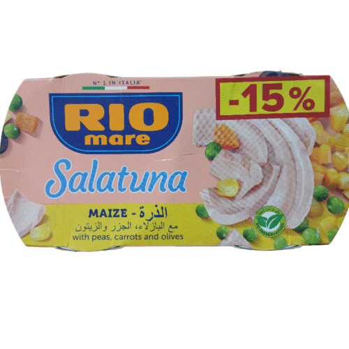 RIO MARE SALATUNA TUNA & CORN 2X160G 15% OFF