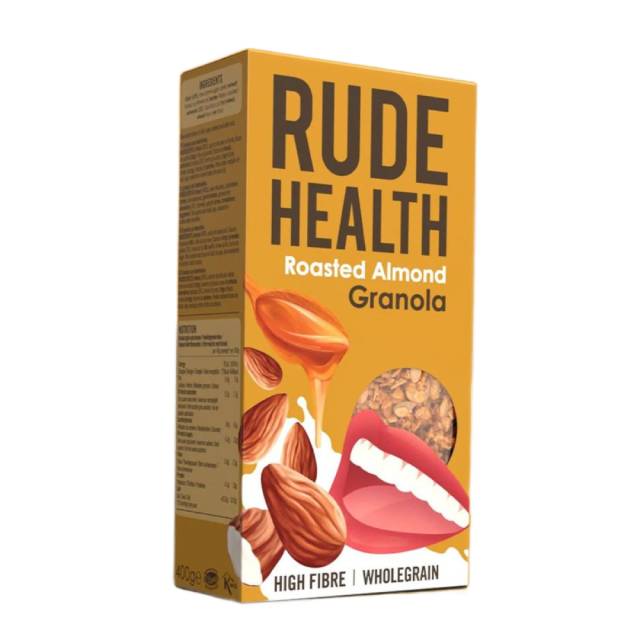 RUDE HEALTH GRANOLA ROASTED ALMOND 400G