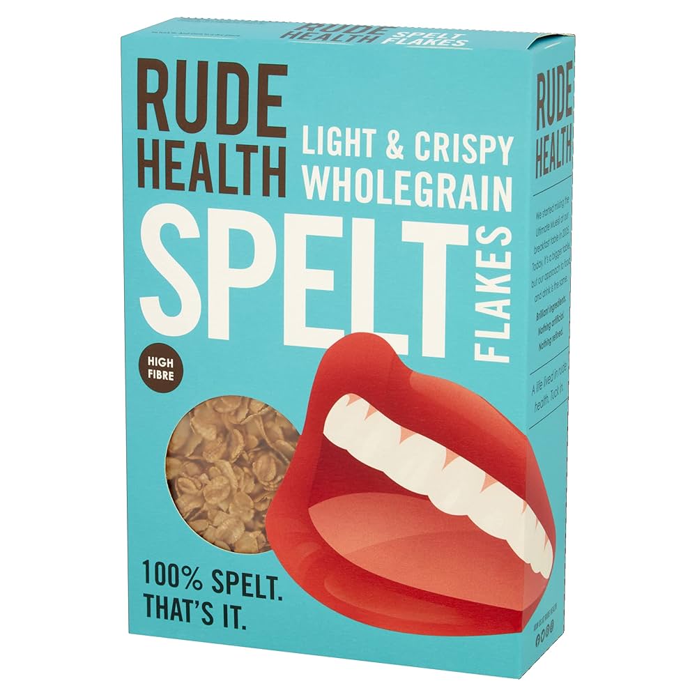RUDE HEALTH SPELT FLAKES WHOLE GRAIN 300G