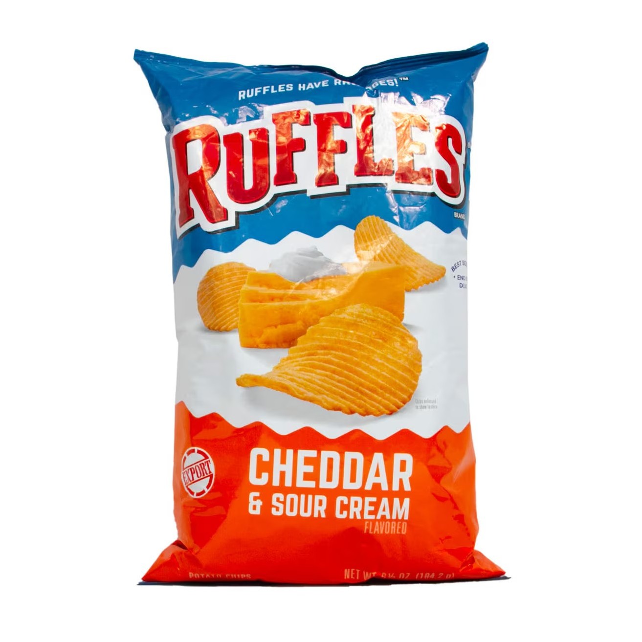 RUFFLES CHIPS CHEDDAR & SOUR CREAM 170G