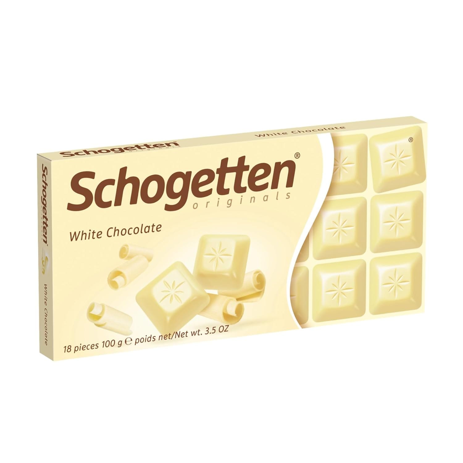 SCHOGETTAN WHITE CHOCOLATE 100G SCHOGETTAN WHITE CHOCOLATE 100G