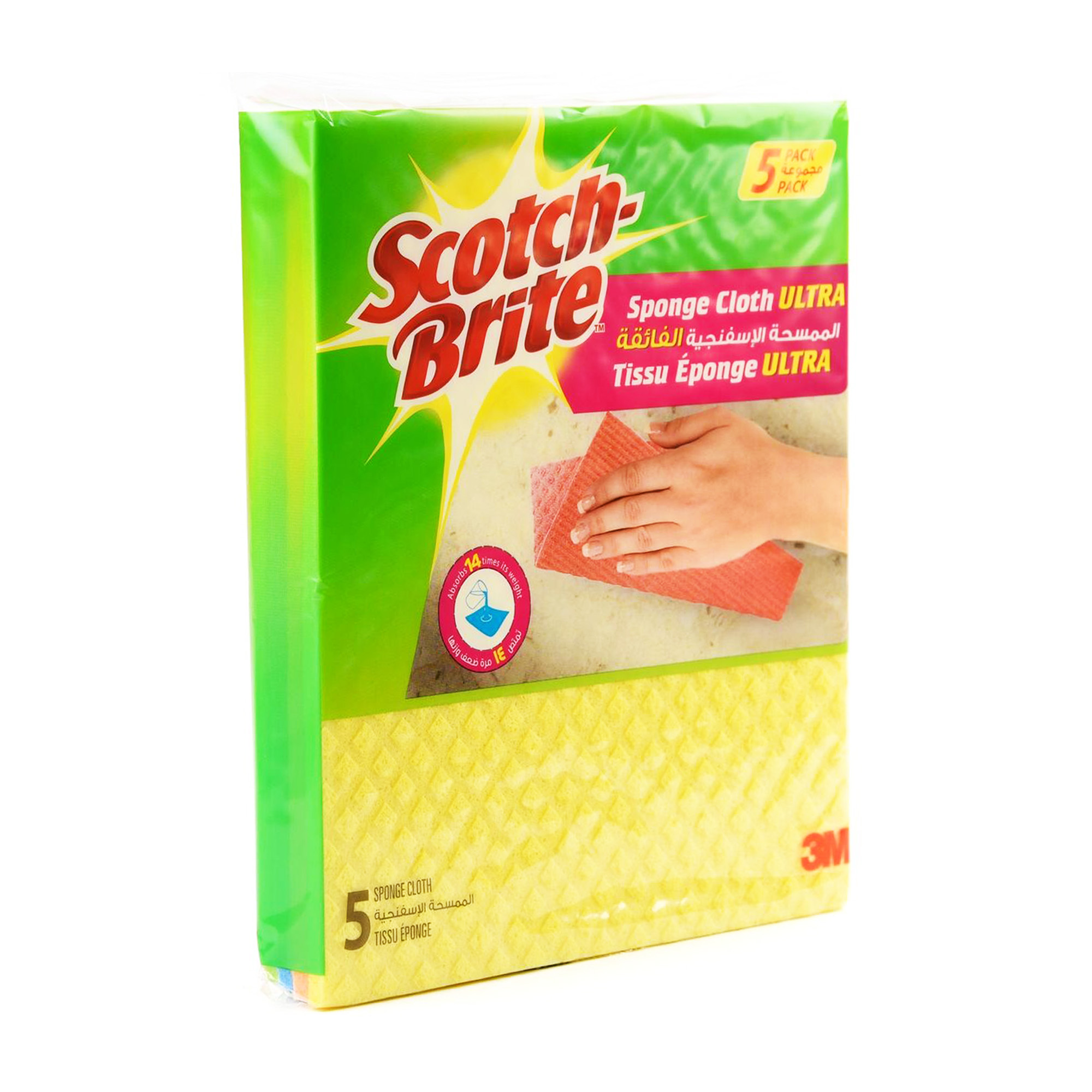 SCOTCH-BRITE SPONGE CLOTH ULTRA 5S