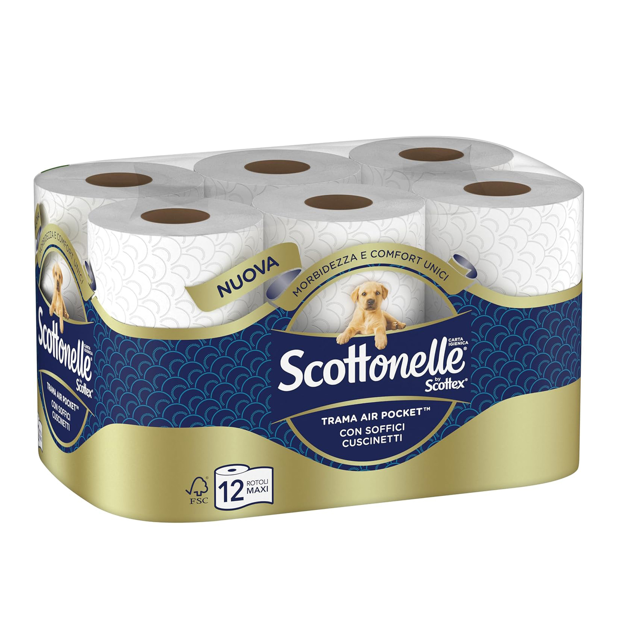 SCOTTONELLE TOILET TISSUES 12ROLLS