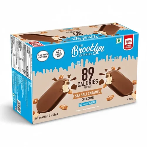 BROOKLYN CHOCOLATE SEA SALT & CARAMEL 4 X 55ML 33G