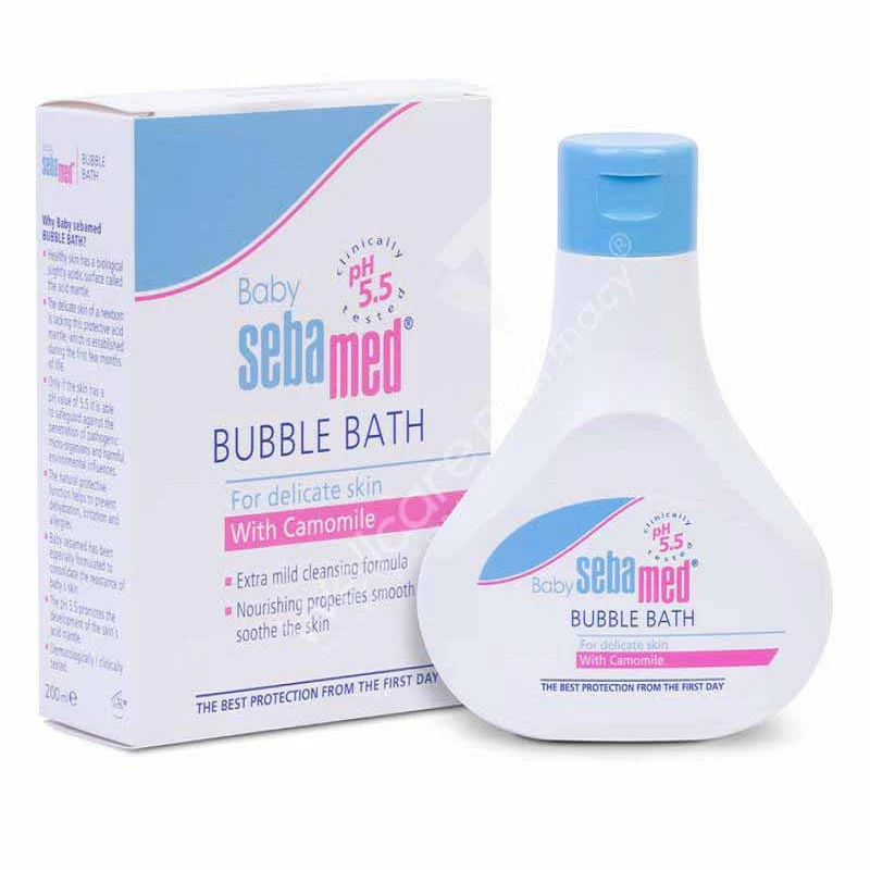 SEBAMED BABY BUBBLE BATH 200ML
