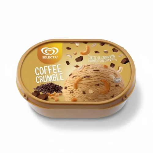 SELECTA ICE CREAM COFFEE CRUMBLE 750ML