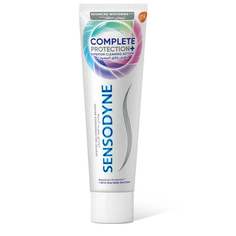 SENSODYNE TOOTH PASTE COMPLETE PROTECTION AD WHITENING 75ML