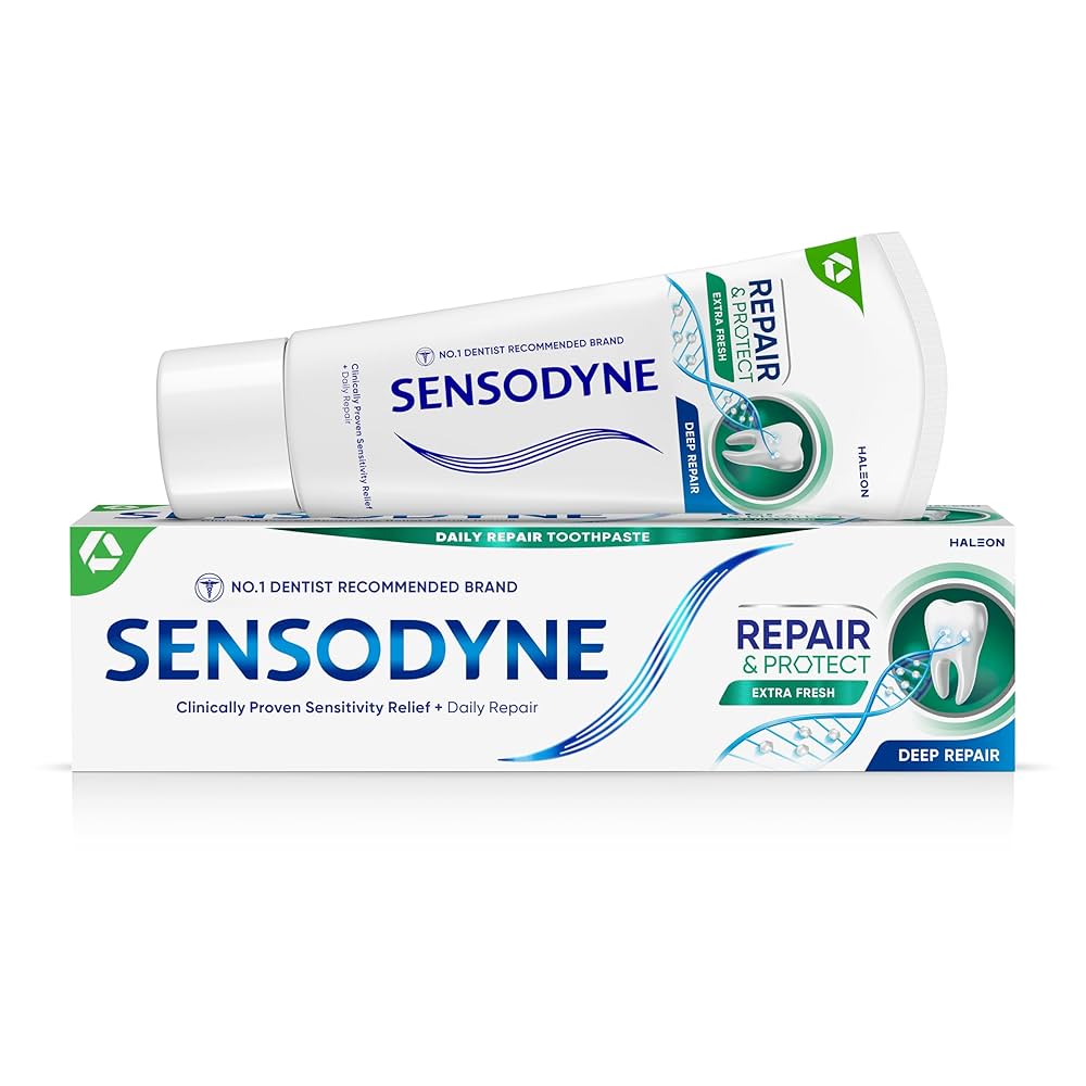 SENSODYNE TOOTH PASTE REPAIR & PROTECT EXTRA FRESH 75ML