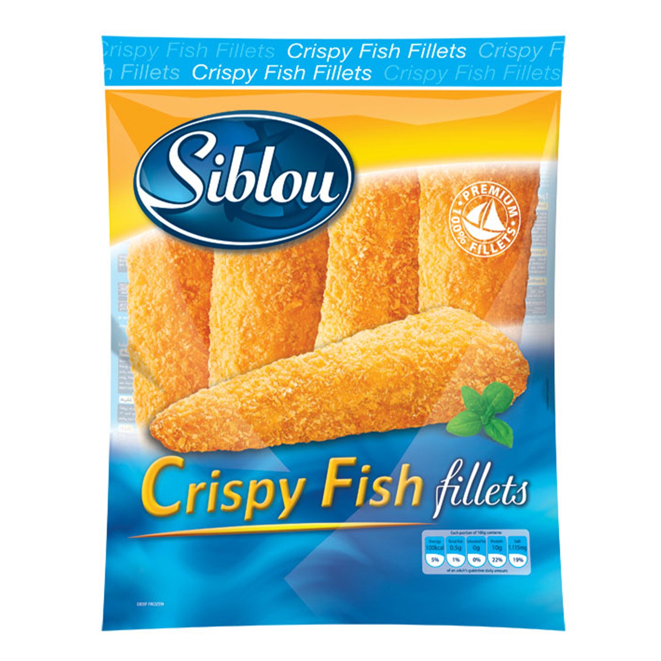 SIBLOU FISH FILLETS CRISPY 500G